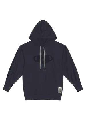 Lilica Ripilica - Blusão Moletom com Capuz Feminino Preto - LILICA RIPILICA