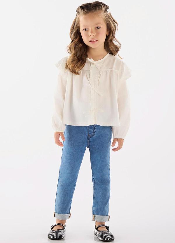 Up Baby - Calça em Jeans para Azul 2