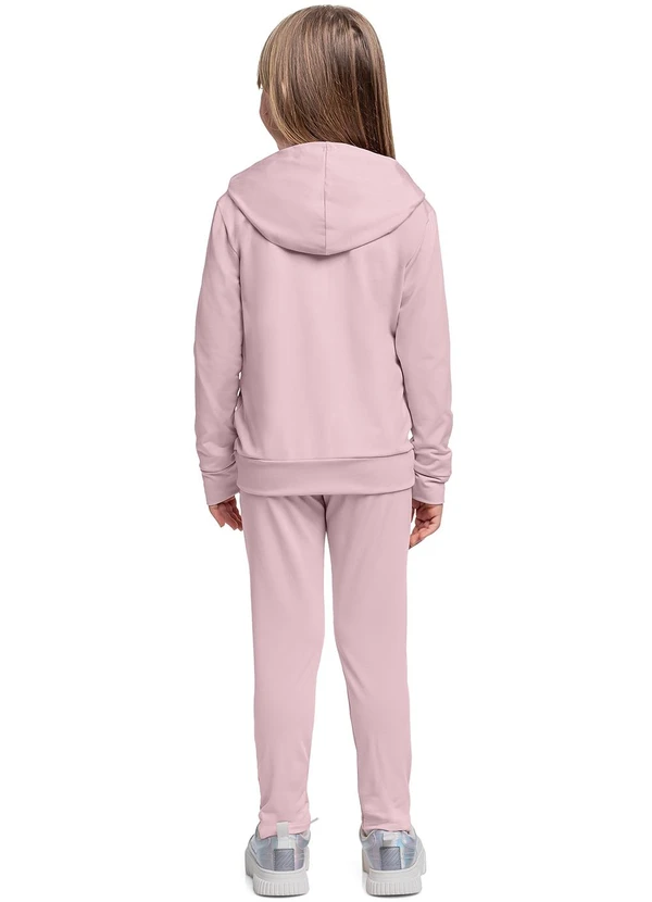 Quimby - Calça em Malha Térmica para Menina Rosa 4