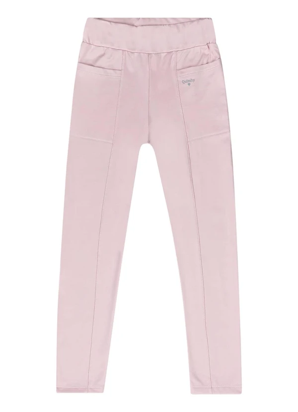 Quimby - Calça em Malha Térmica para Menina Rosa 5