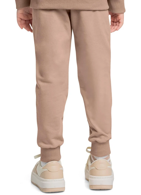 Quimby - Calça Jogger para Menina Marrom 2