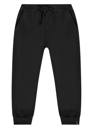 Quimby - Calça Jogger para Menina Preto - QUIMBY