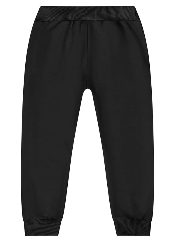 Quimby - Calça Jogger para Menina Preto 2
