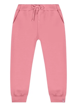 Quimby - Calça Jogger para Menina Rosa - QUIMBY