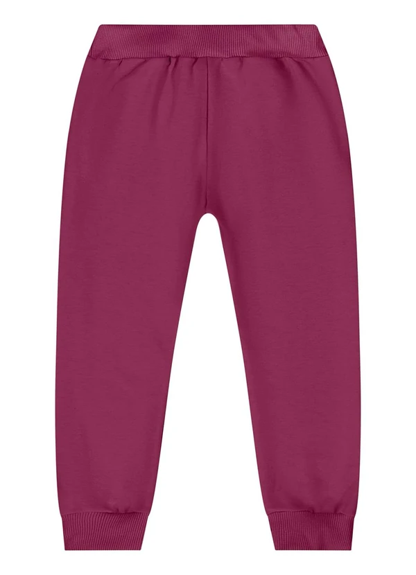 Quimby - Calça Jogger para Menina Rosa 2
