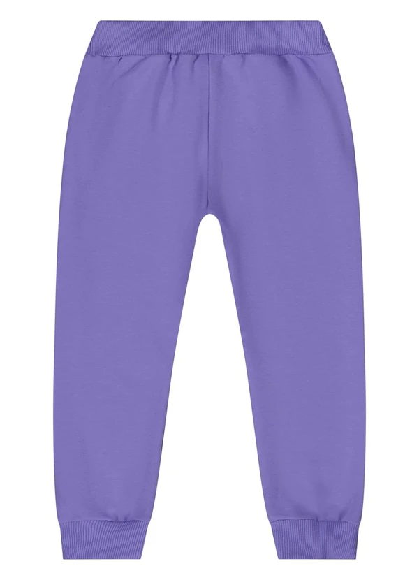 Quimby - Calça Jogger para Menina Roxo 2