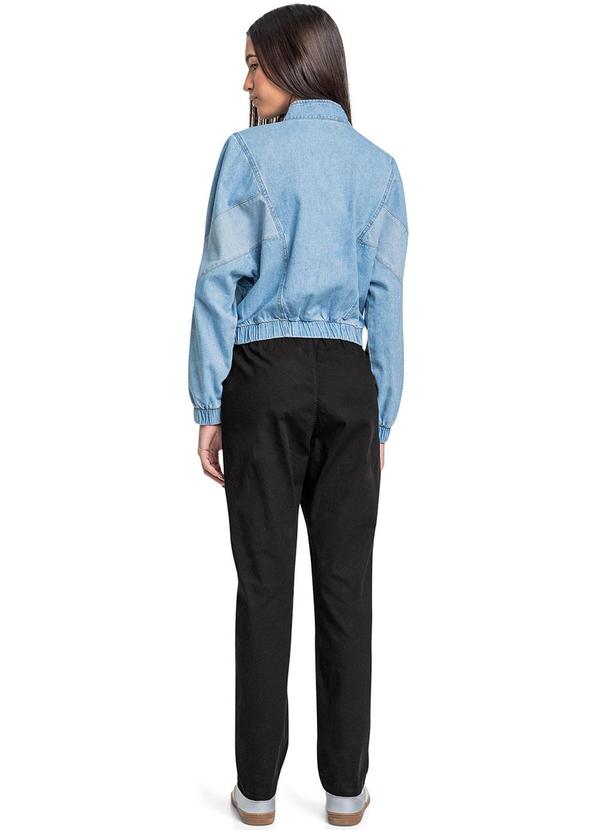 Gloss - Calça Juvenil para Menina em Sarja Preto 4