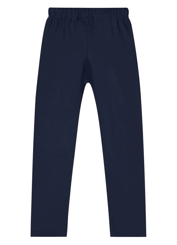 Quimby - Calça Legging Básica Menina Azul 2