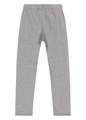 Quimby - Calça Legging Básica Menina Cinza - QUIMBY