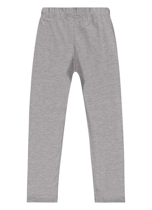 Quimby - Calça Legging Básica Menina Cinza 2