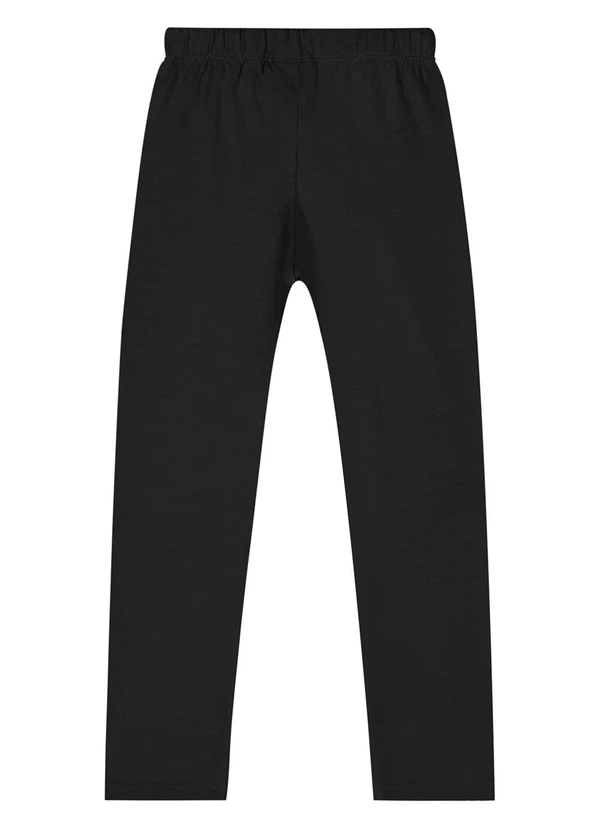 Quimby - Calça Legging Básica Menina Preto 4