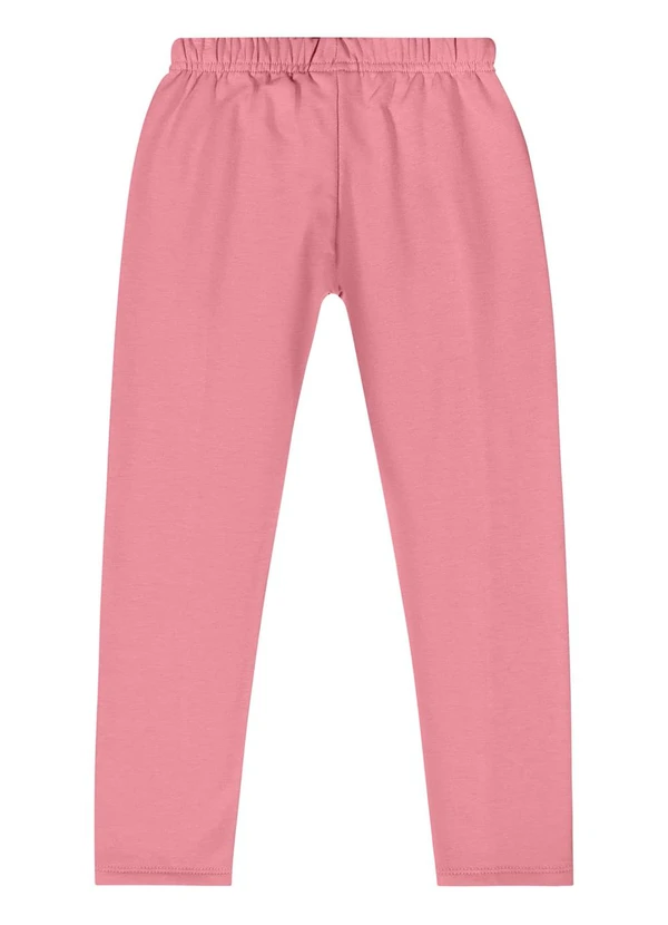 Quimby - Calça Legging Básica Menina Rosa 2