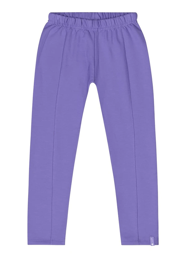 Quimby - Calça Legging Básica Menina Roxo