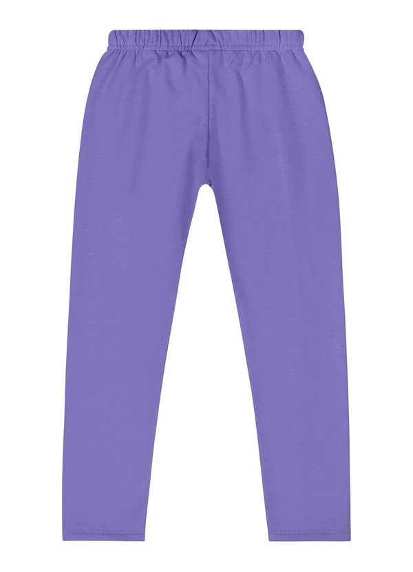 Quimby - Calça Legging Básica Menina Roxo 2