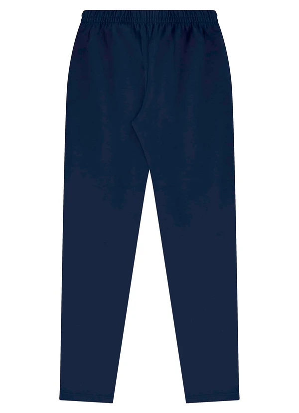 Bee Loop - Calça Legging em Cotton Azul