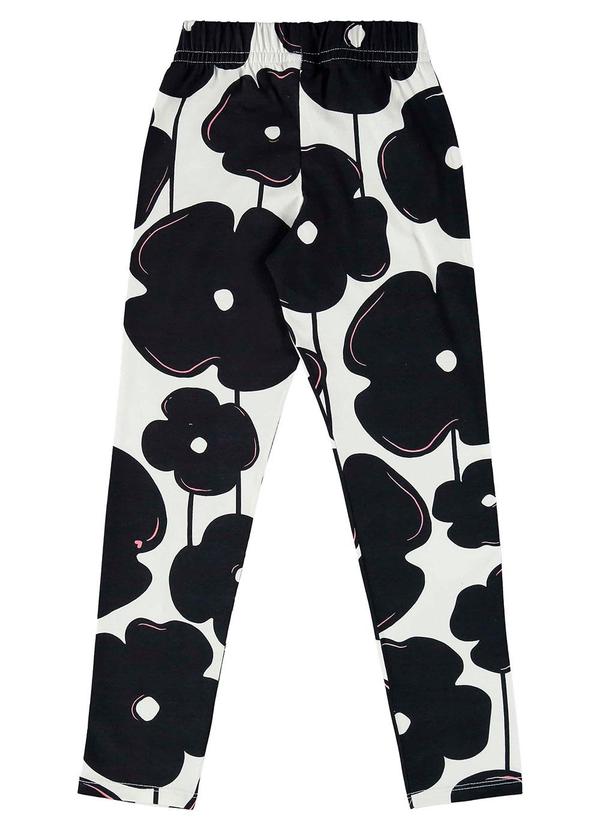 Bee Loop - Calça Legging em Cotton Branco 2