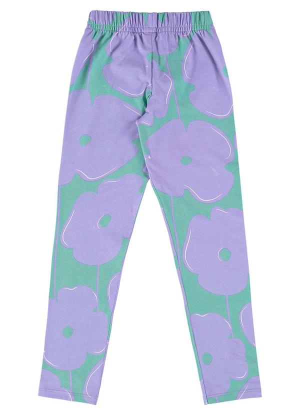 Bee Loop - Calça Legging em Cotton Infantil Azul 2