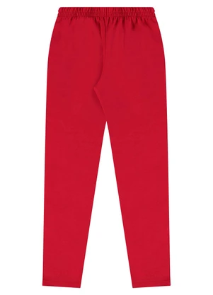 Bee Loop - Calça Legging em Cotton Vermelho - BEE LOOP
