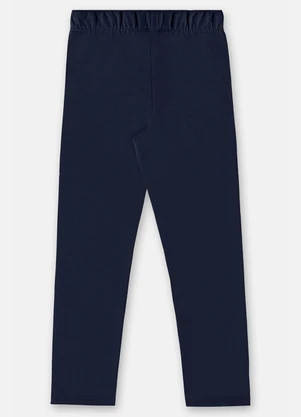 Up Baby - Calça Legging em Molecotton Azul - UP BABY