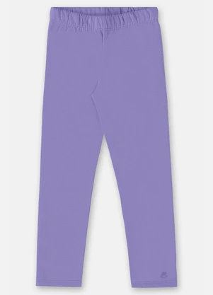 Up Baby - Calça Legging em Molecotton Roxo - UP BABY