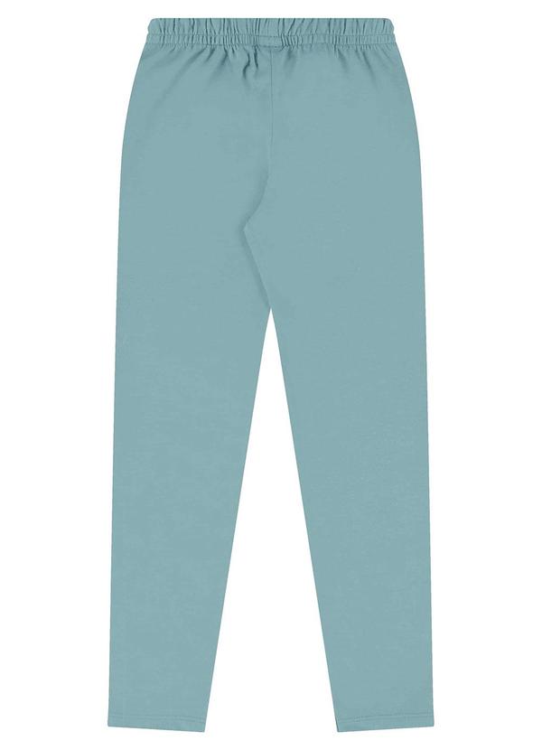 Bee Loop - Calça Legging Infantil em Cotton Azul