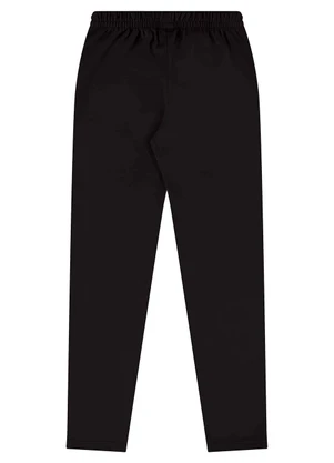Bee Loop - Calça Legging Infantil em Cotton Preto - BEE LOOP