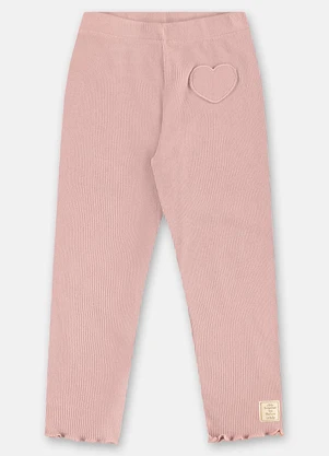 Up Baby - Calça Legging para em Ribana Rosa - UP BABY