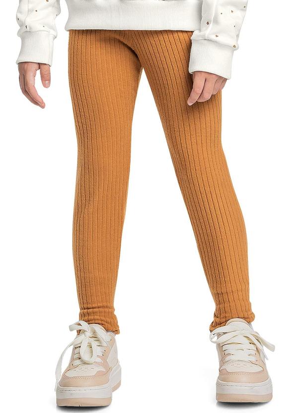 Quimby - Calça Legging para Menina Marrom
