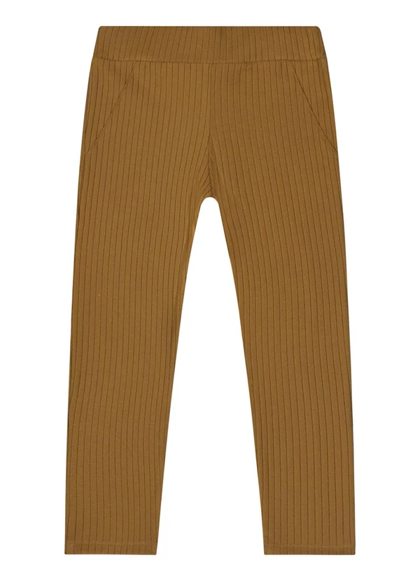 Quimby - Calça Legging para Menina Marrom 3