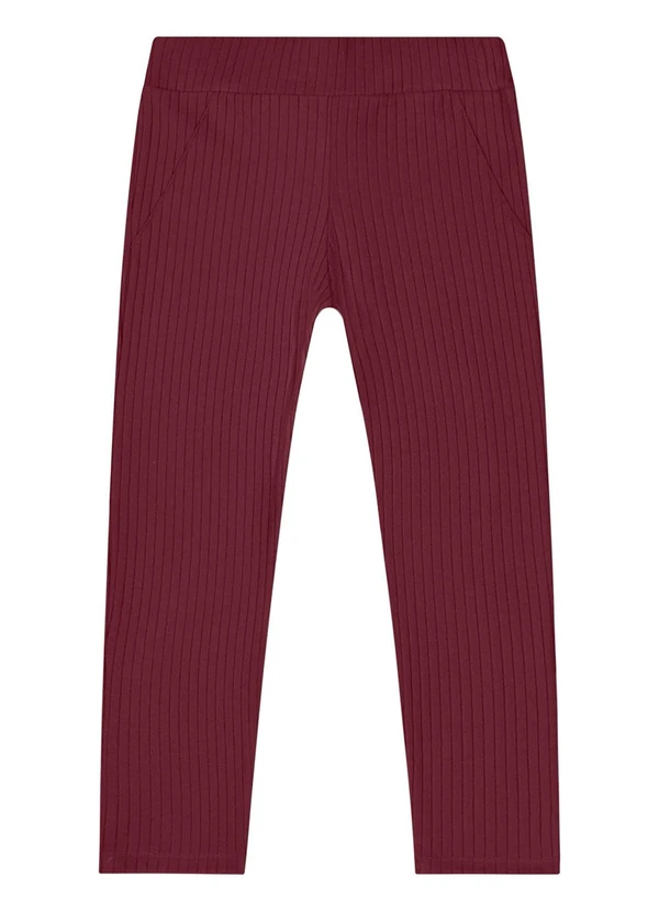 Quimby - Calça Legging para Menina Marrom 3