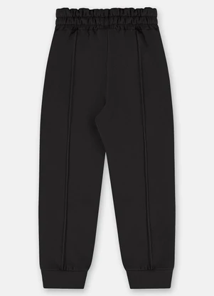 Up Baby - Calça Menina Molecotton Preto - UP BABY