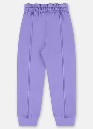 Up Baby - Calça Menina Molecotton Roxo - UP BABY