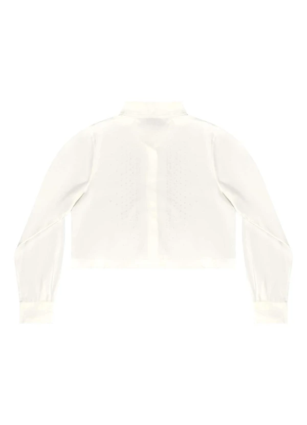 Gloss - Camisa Juvenil com Strass Bege 4