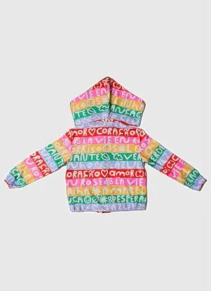Fábula - Jaqueta Anorak Cromic Estampada - FÁBULA