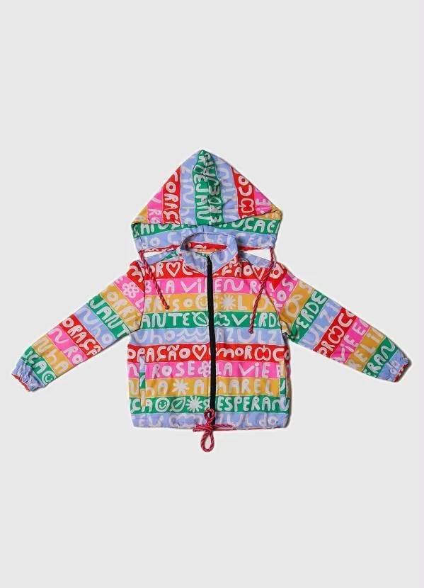 Fábula - Jaqueta Anorak Cromic Estampada