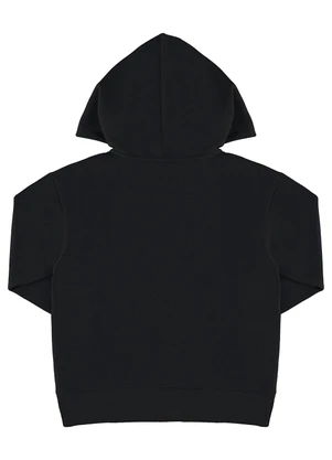 Gloss - Jaqueta Básica em Moletom Juvenil Preto - GLOSS