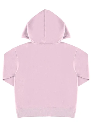 Gloss - Jaqueta Básica em Moletom Juvenil Rosa - GLOSS