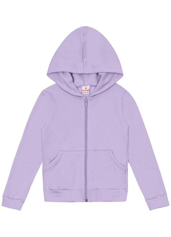 Brandili - Jaqueta Básica Infantil Menina Lilás
