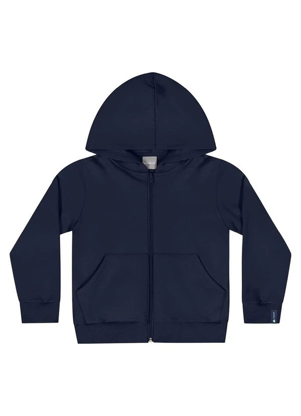 Quimby - Jaqueta Básica para Menina Azul