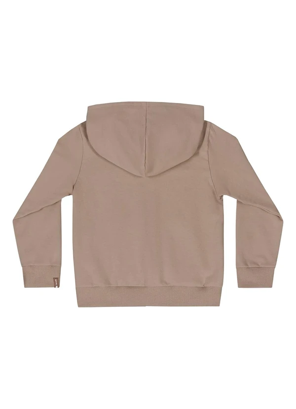 Quimby - Jaqueta Básica para Menina Marrom 6