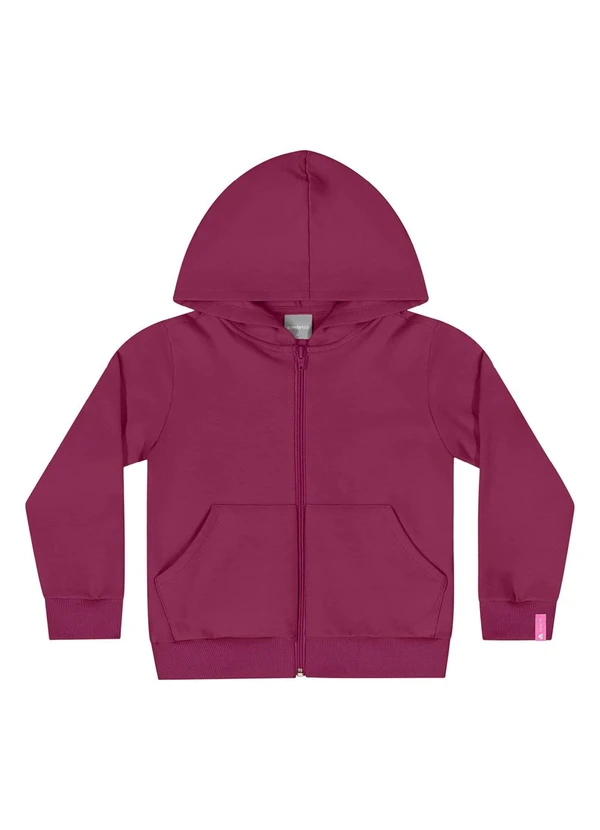 Quimby - Jaqueta Básica para Menina Rosa