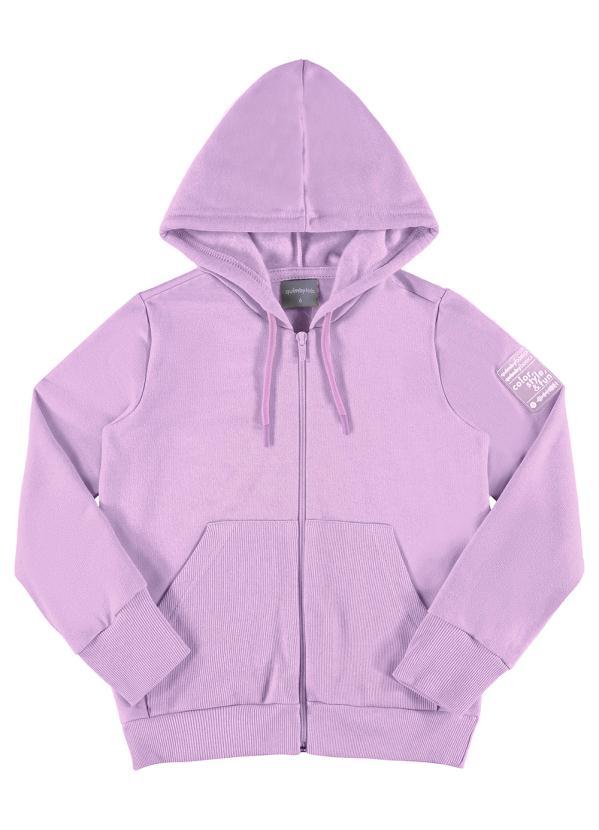 Quimby - Jaqueta Básica Unissex Infantil Roxo 5