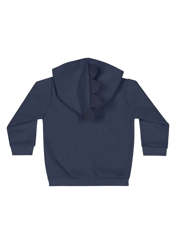 Quimby - Jaqueta Básica Unissex para Bebê Azul