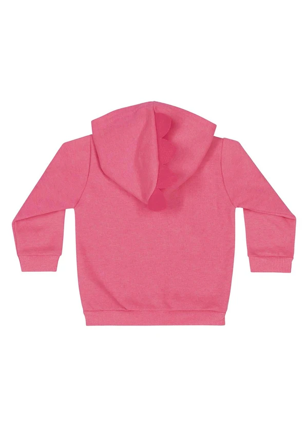 Quimby - Jaqueta Básica Unissex para Bebê Rosa 2