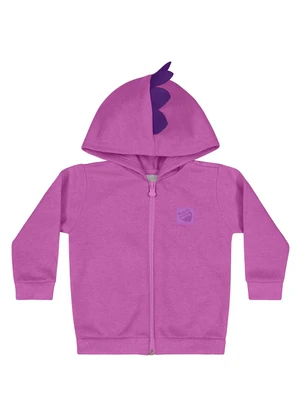 Quimby - Jaqueta Básica Unissex para Bebê Roxo - QUIMBY