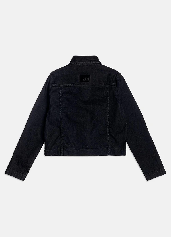 I Am - Jaqueta Black de Sarja Preto 2
