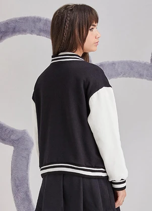I Am - Jaqueta Bomber do Mickey Mouse Preto - I AM