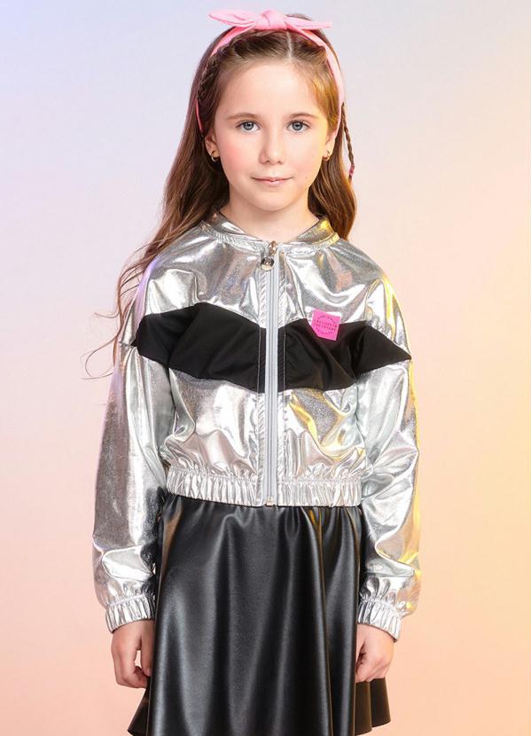 Momi Jaqueta Bomber Prata