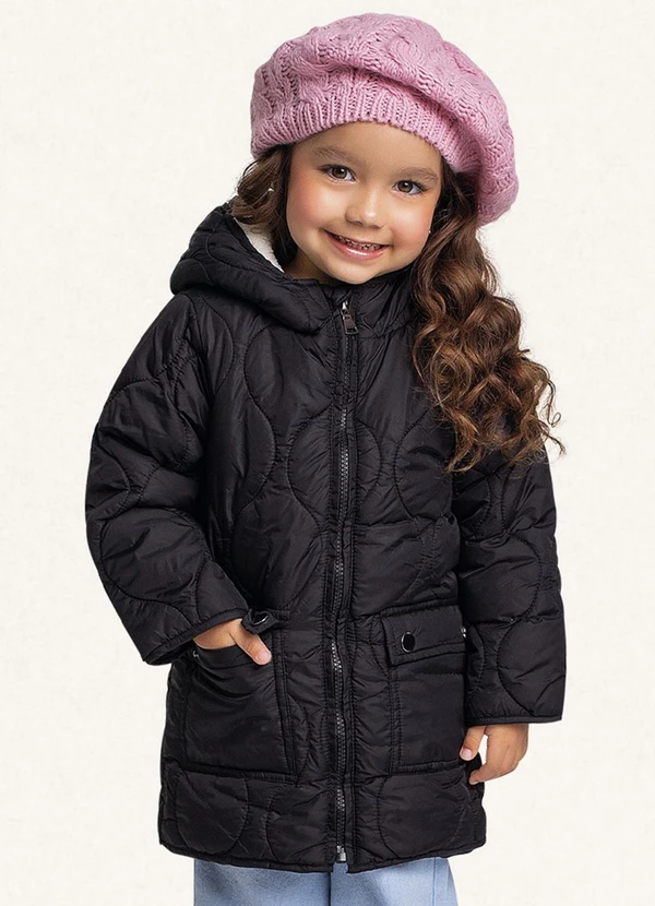 Fakini Kids - Jaqueta C/Capuz Preto 3