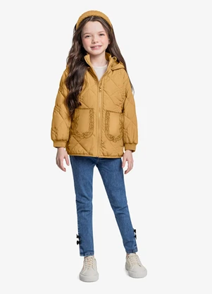 Trick Nick - Jaqueta com Capuz Amarelo - TRICK NICK